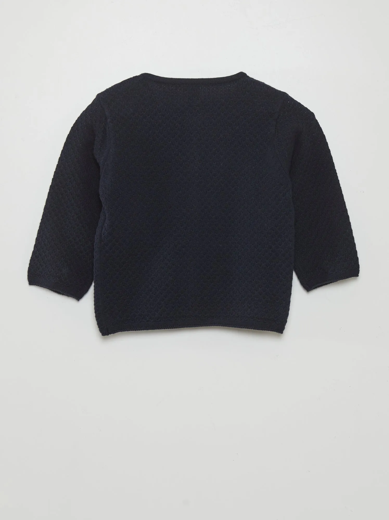 Cardigan in punto legaccio - BLU
