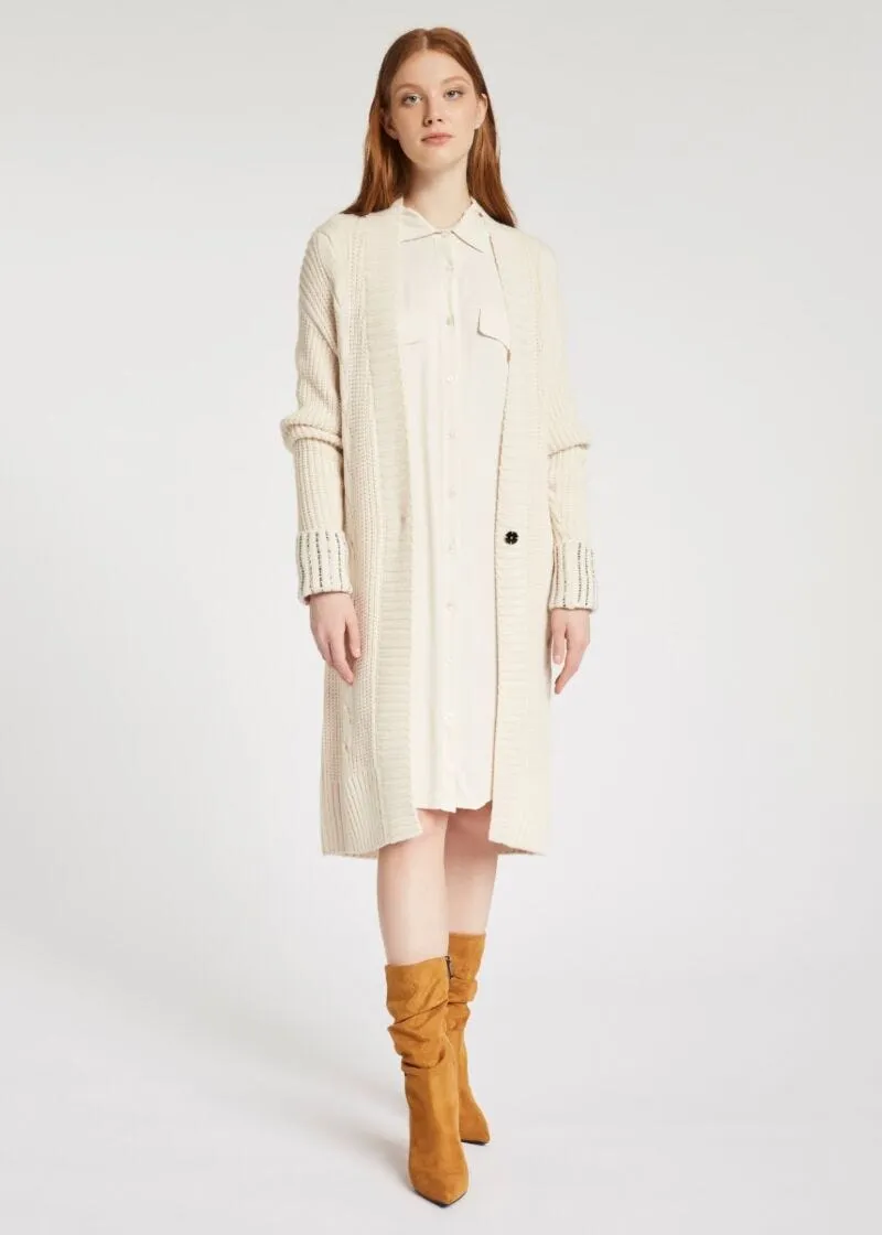 Cardigan lungo
