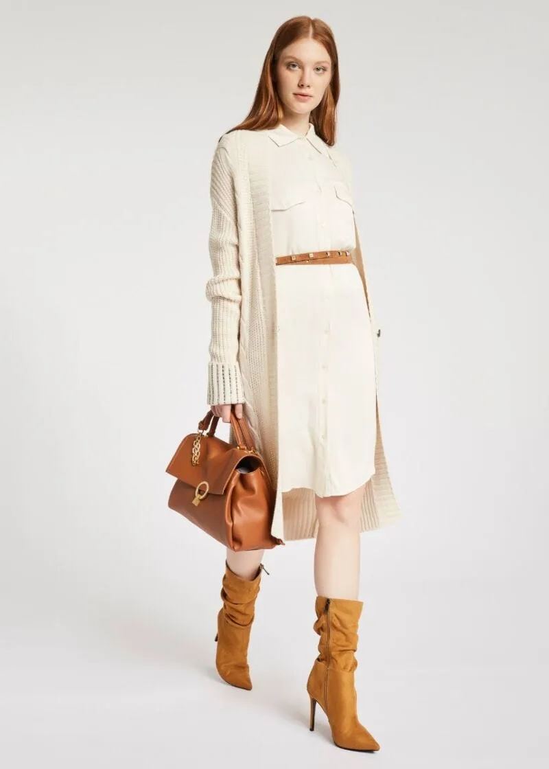 Cardigan lungo