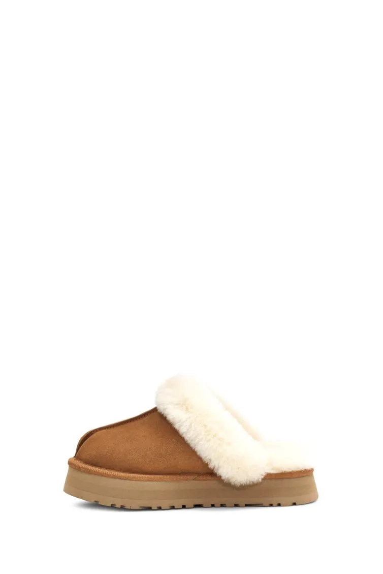 CIABATTE DONNA UGG 1122550 DISQUETTE CHESTNUT