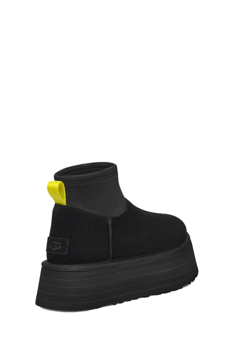 CIABATTE DONNA UGG CLASSIC MINI DIPPER 1168170 BLACK
