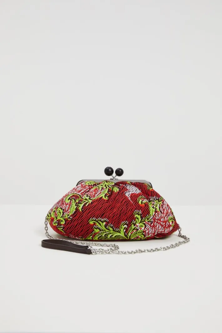 Clutch in cotone