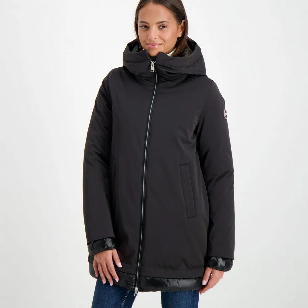 COLMAR ORIGINALS GIACCA LUNGA BI-MATERIALE DONNA