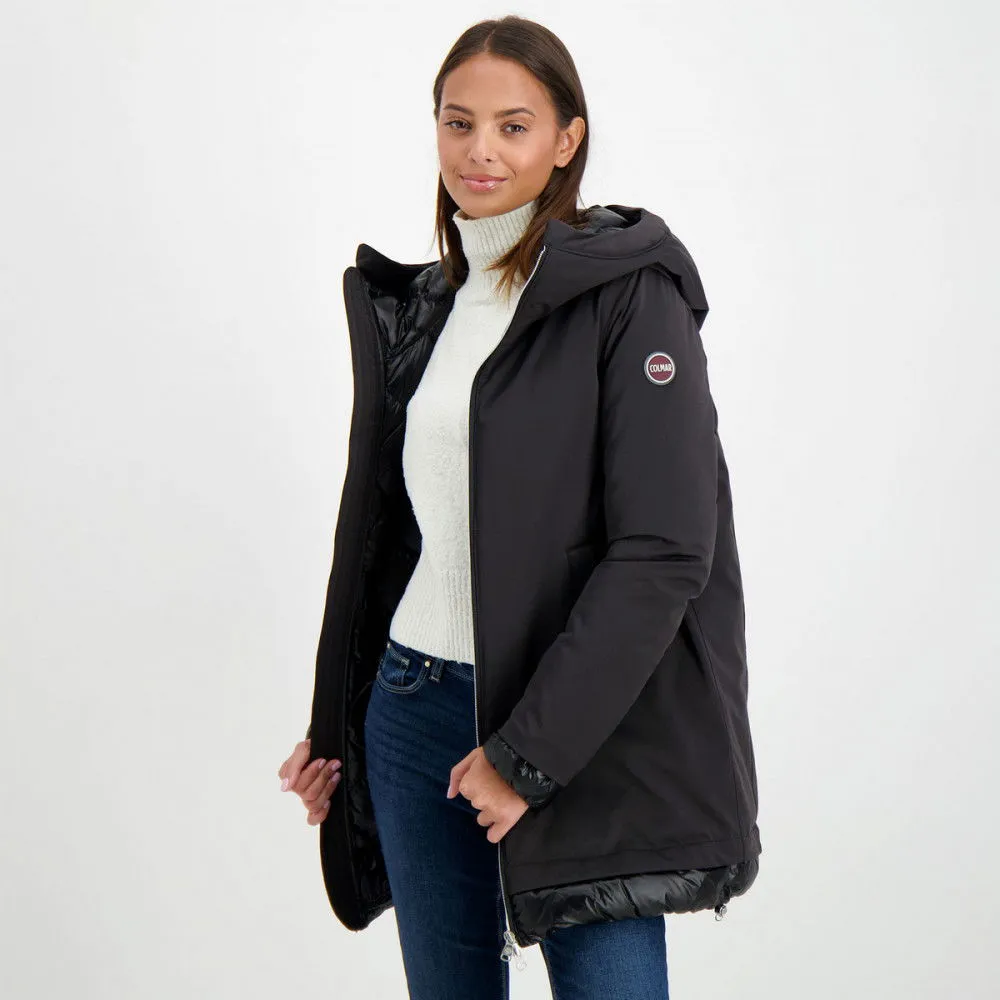 COLMAR ORIGINALS GIACCA LUNGA BI-MATERIALE DONNA