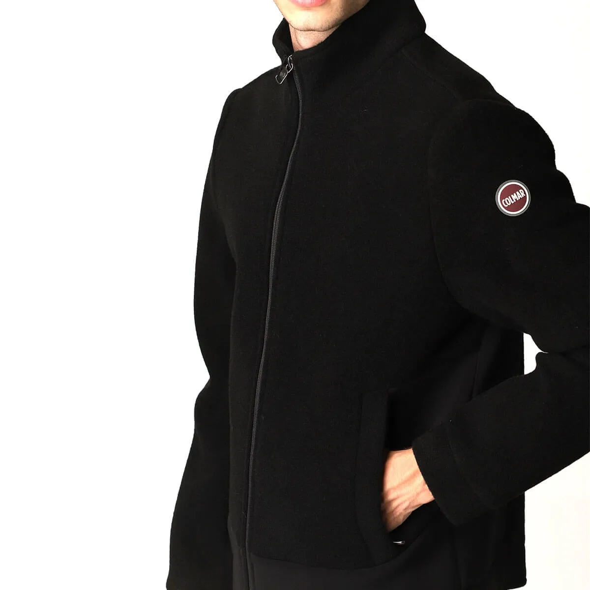 Colmar originals giacca panno ductitly uomo nero