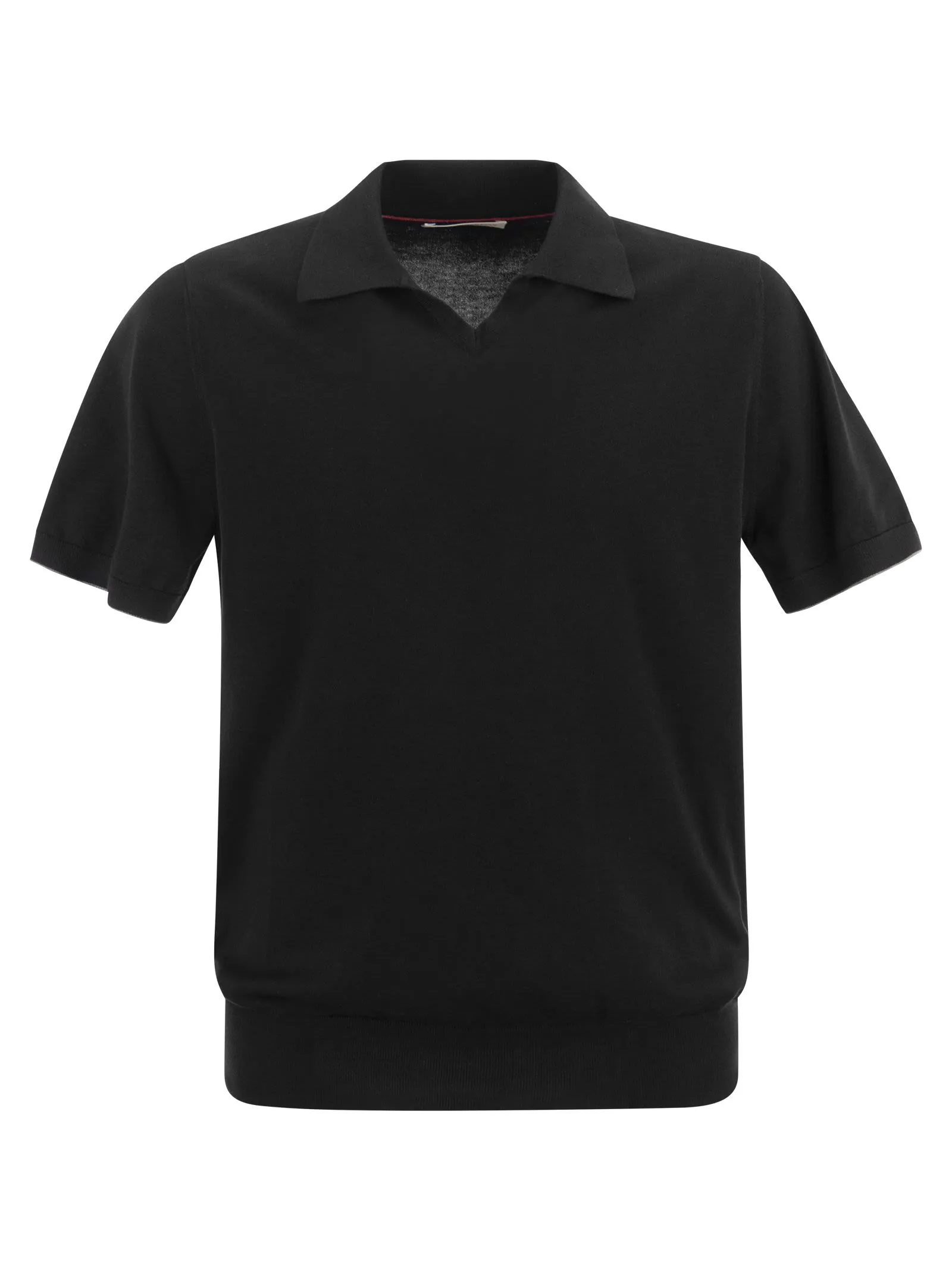 Cotton Polo Style Sweater