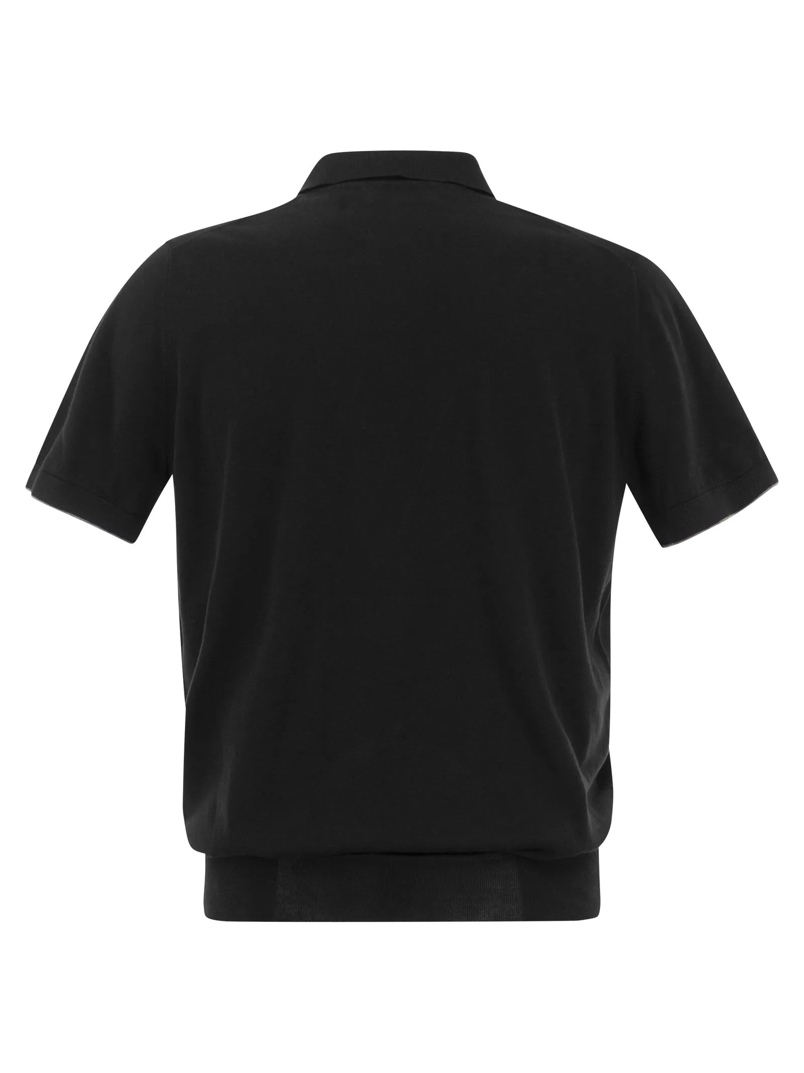 Cotton Polo Style Sweater