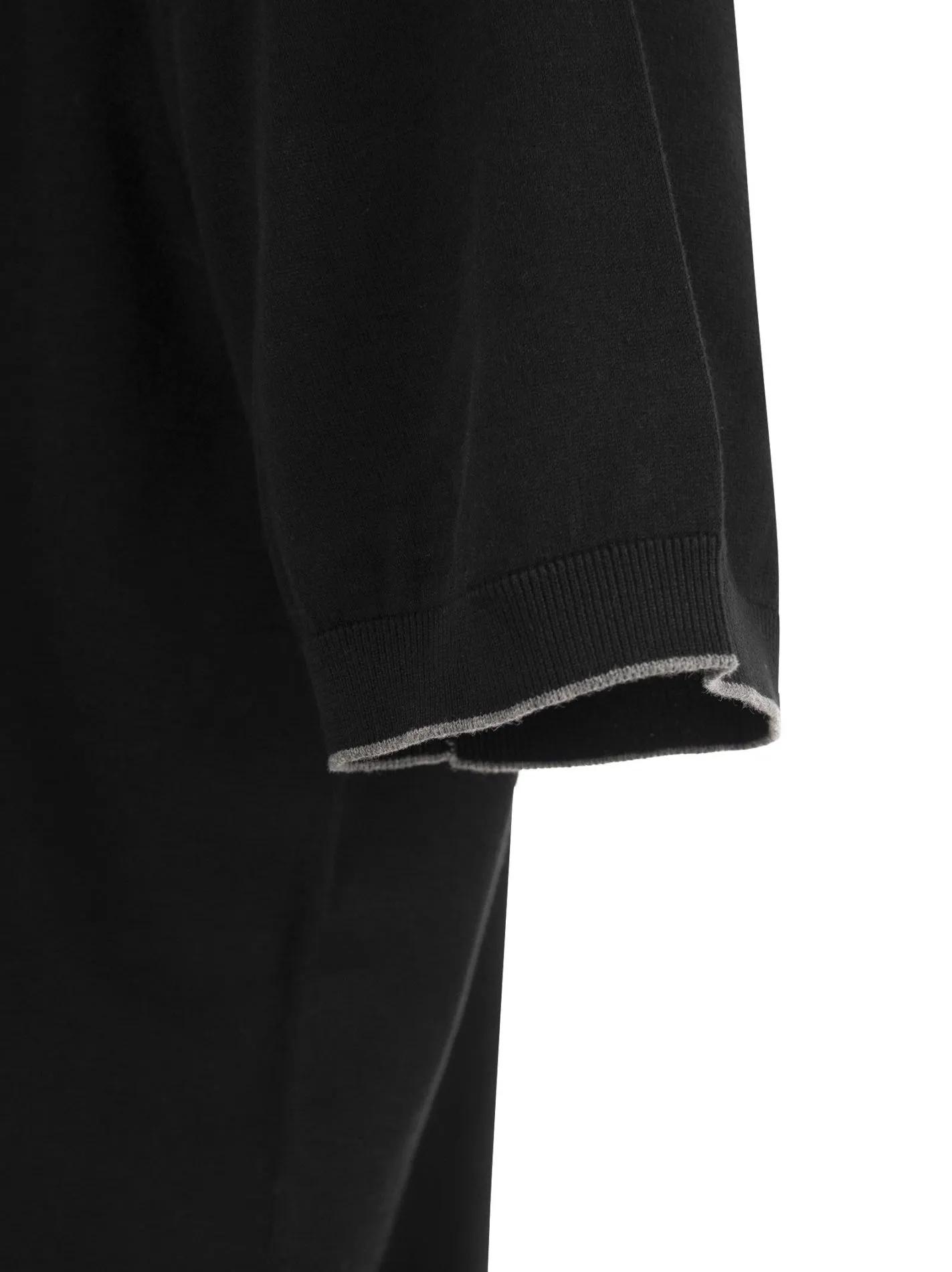 Cotton Polo Style Sweater