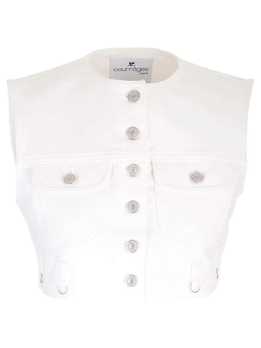   Courreges  Gilet cropped  