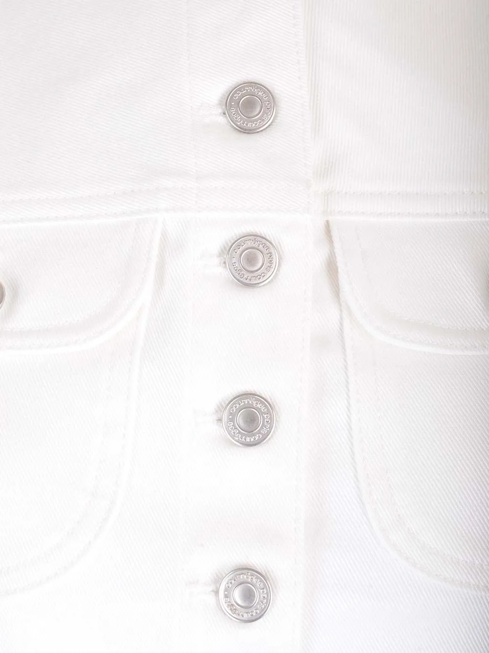   Courreges  Gilet cropped  