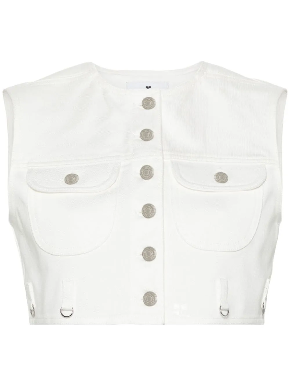  Courreges  Gilet cropped  