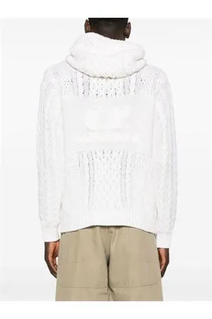 C.P.COMPANY Abbigliamento,Maglieria Cardigan in misto lana bianco 