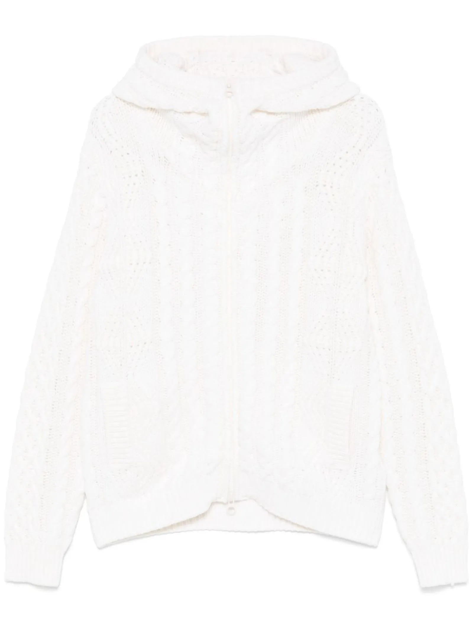 C.P.COMPANY Abbigliamento,Maglieria Cardigan in misto lana bianco 