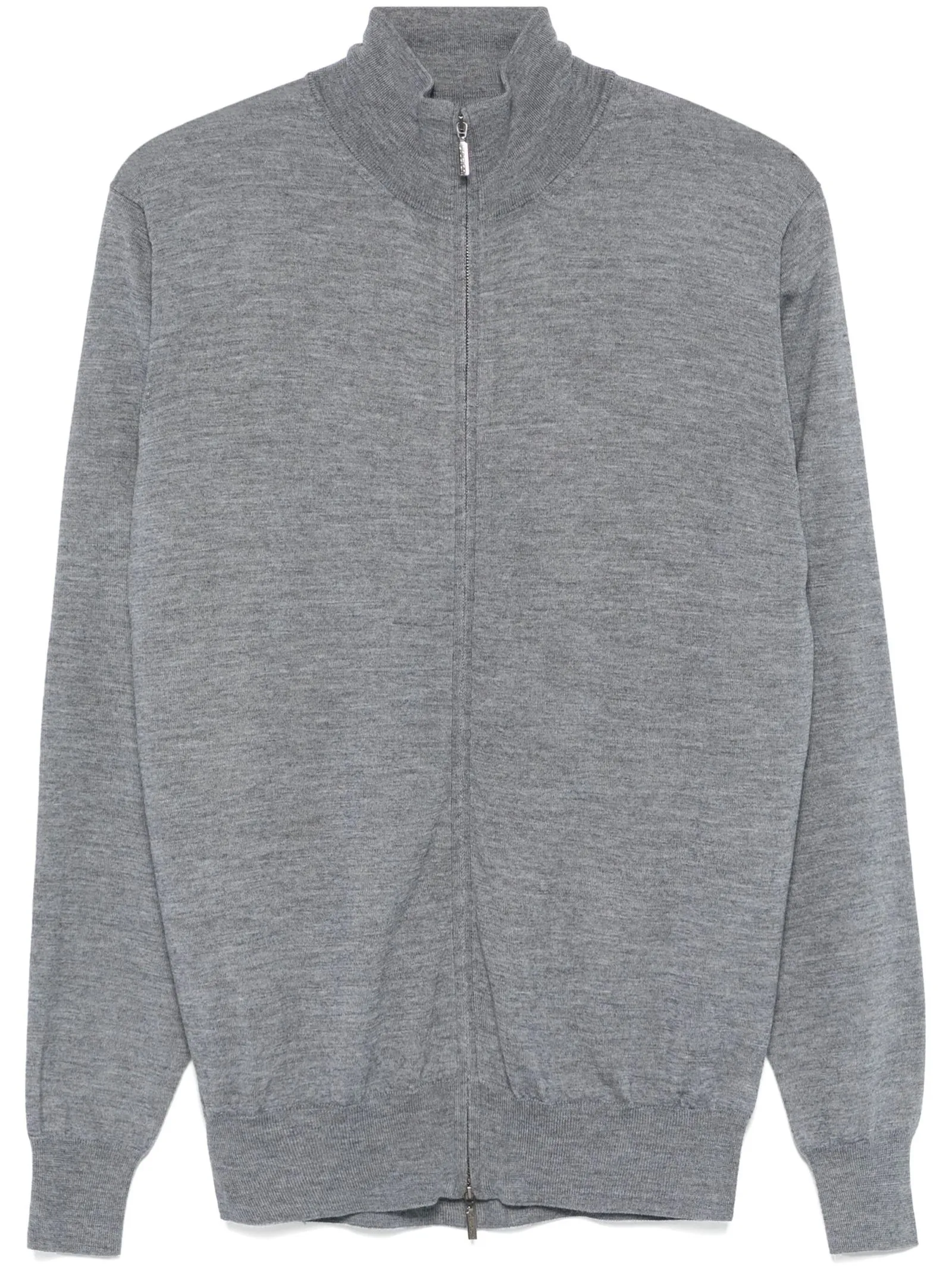 CRUCIANI Abbigliamento,Giubbotti Cardigan in lana grigio 