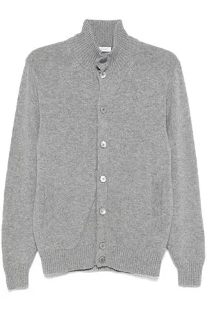 CRUCIANI Abbigliamento,Maglieria Cardigan in cashmere grigio 