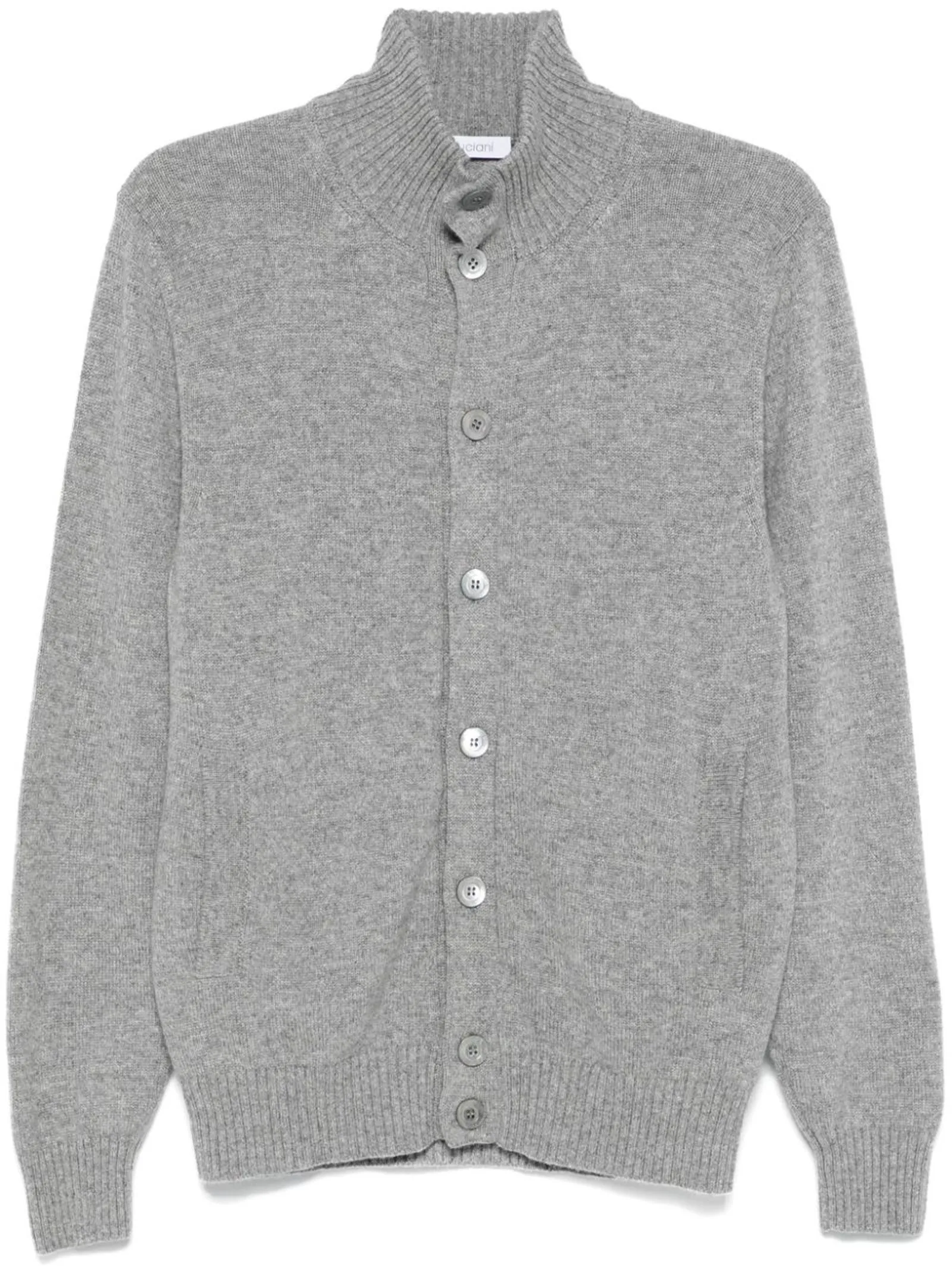 CRUCIANI Abbigliamento,Maglieria Cardigan in cashmere grigio 