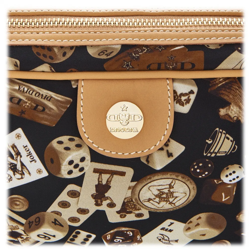 Divo Diva - Seoul - Marrone - Borsa in Pelle - Made in Italy - Life is a Game Collection - Alta Qualità Luxury