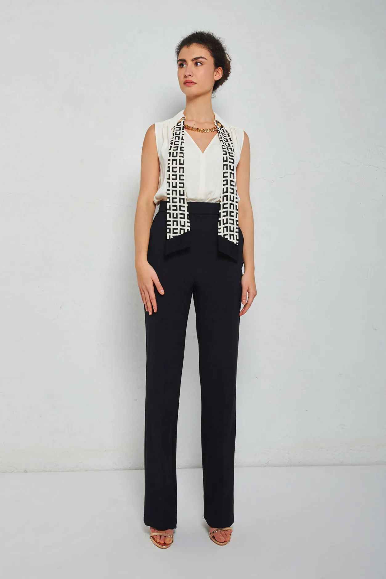 ELISABETTA FRANCHI Tuta con pantalone separabile