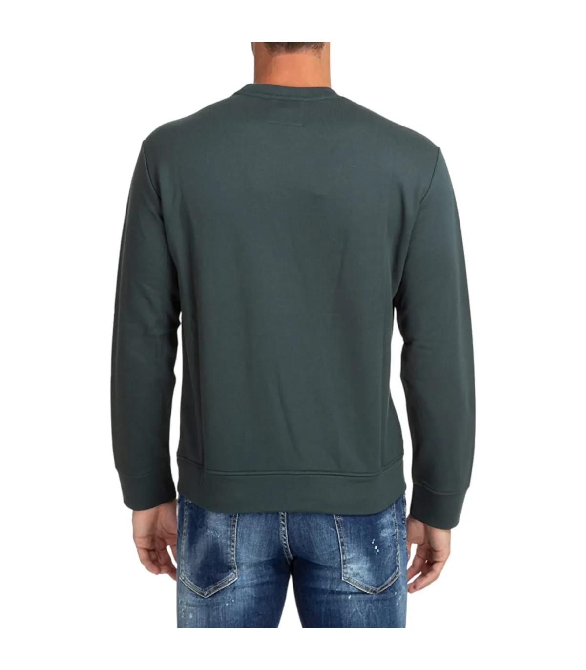 Emporio Armani Uomo Felpa A Girocollo  Logo
