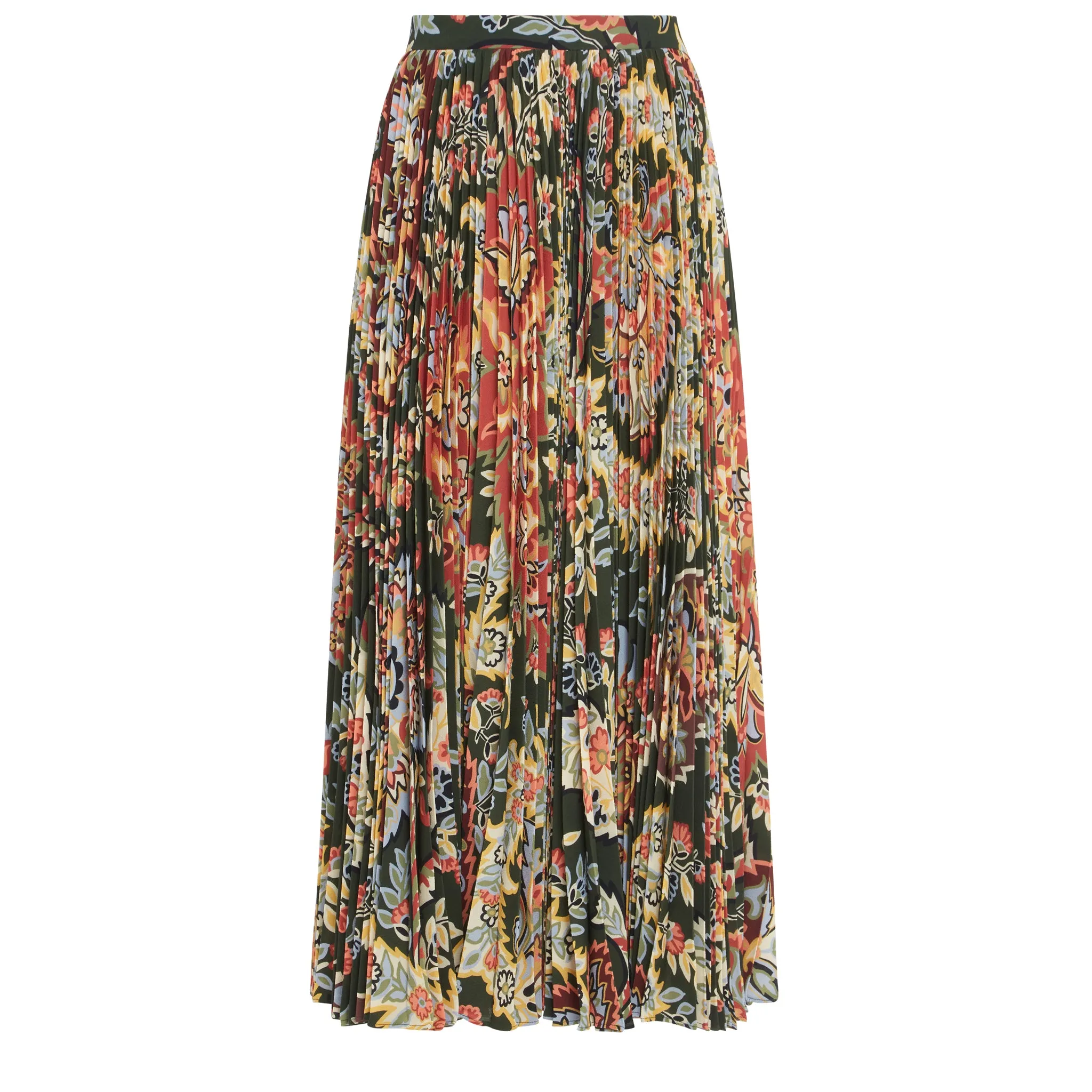 ETRO  Gonna lunga in tessuto multicolor