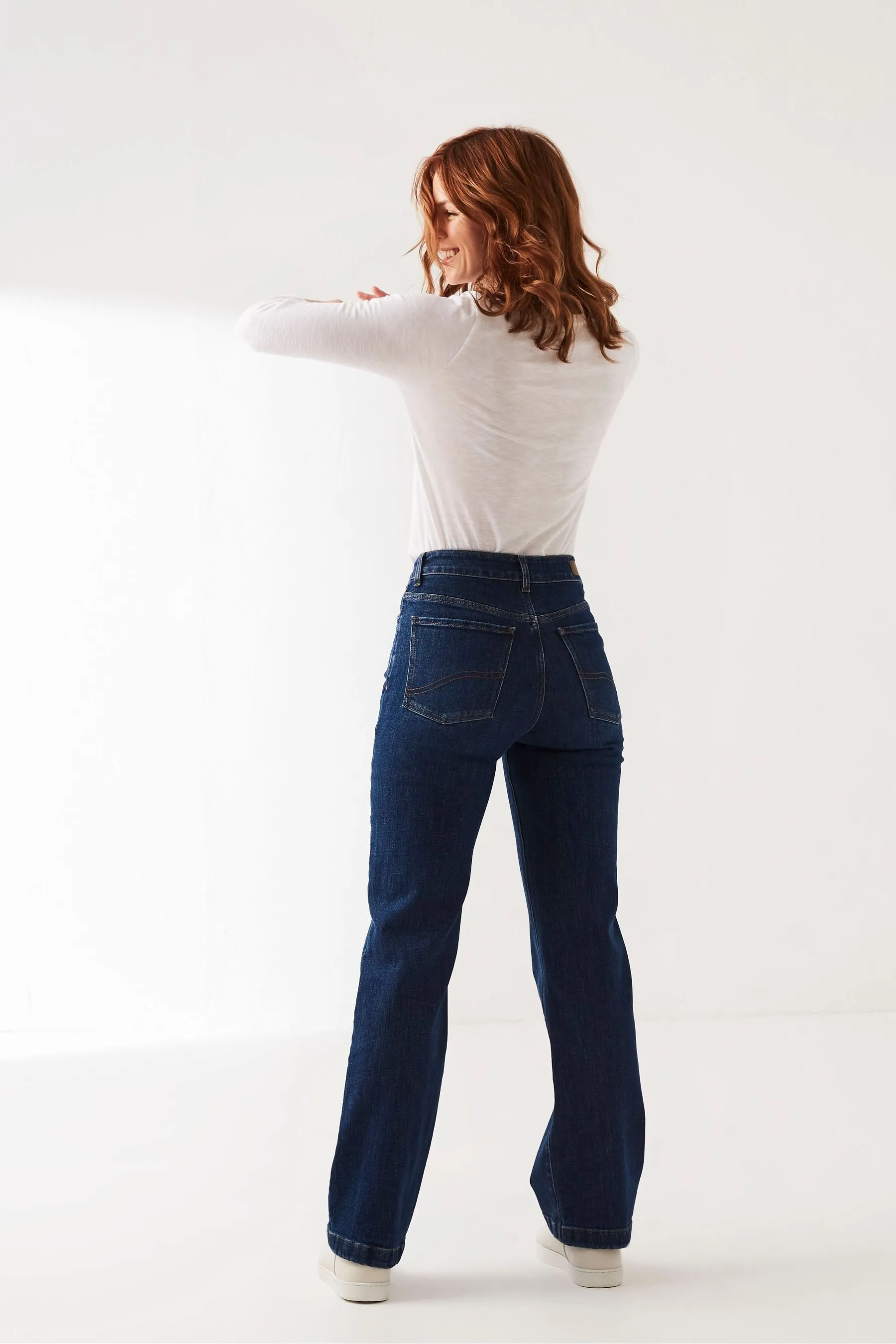 FatFace Wide Leg Jeans    