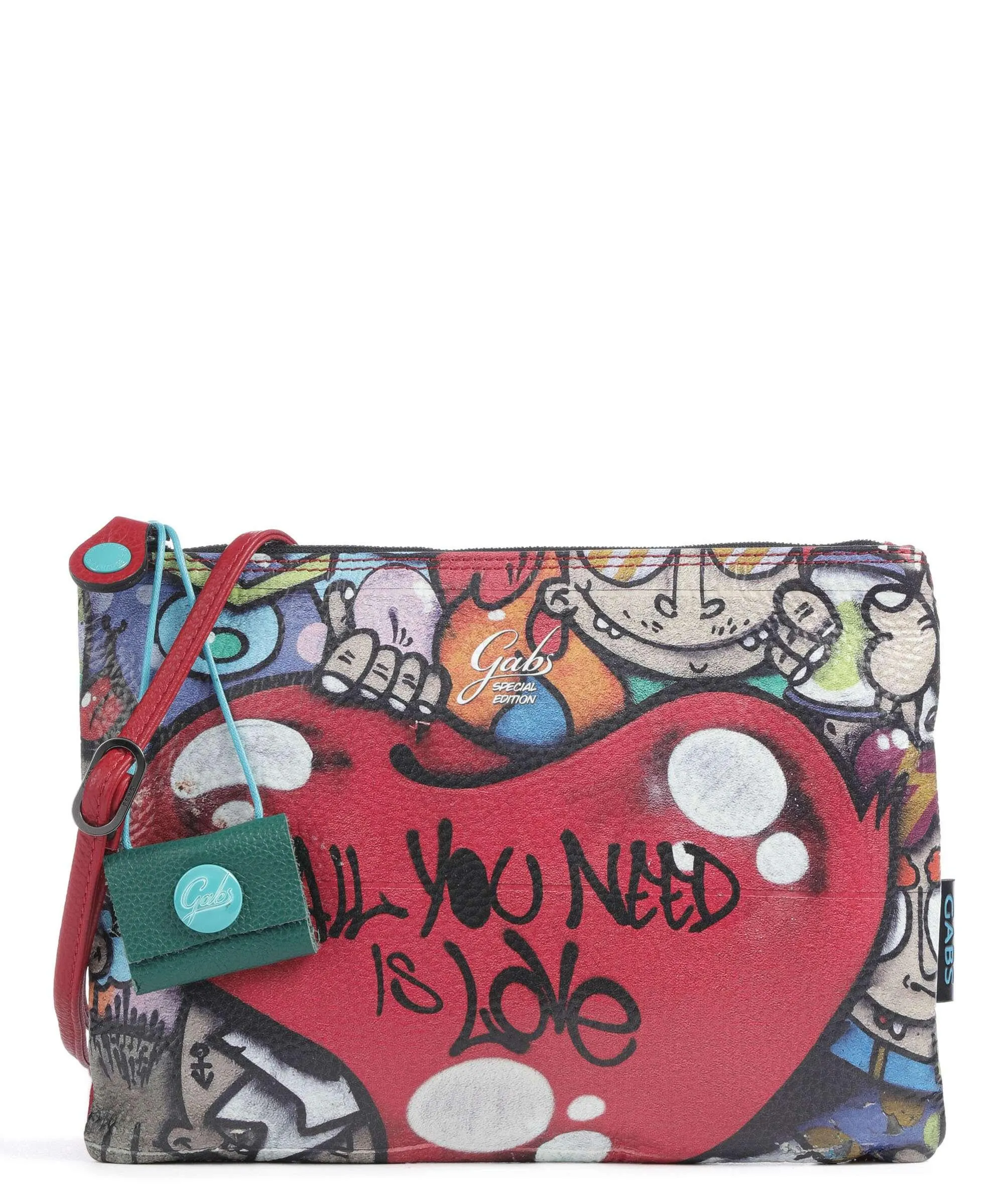  Gabs Beyonce M Borsa a spalla pelle di vitello grana multicolore  