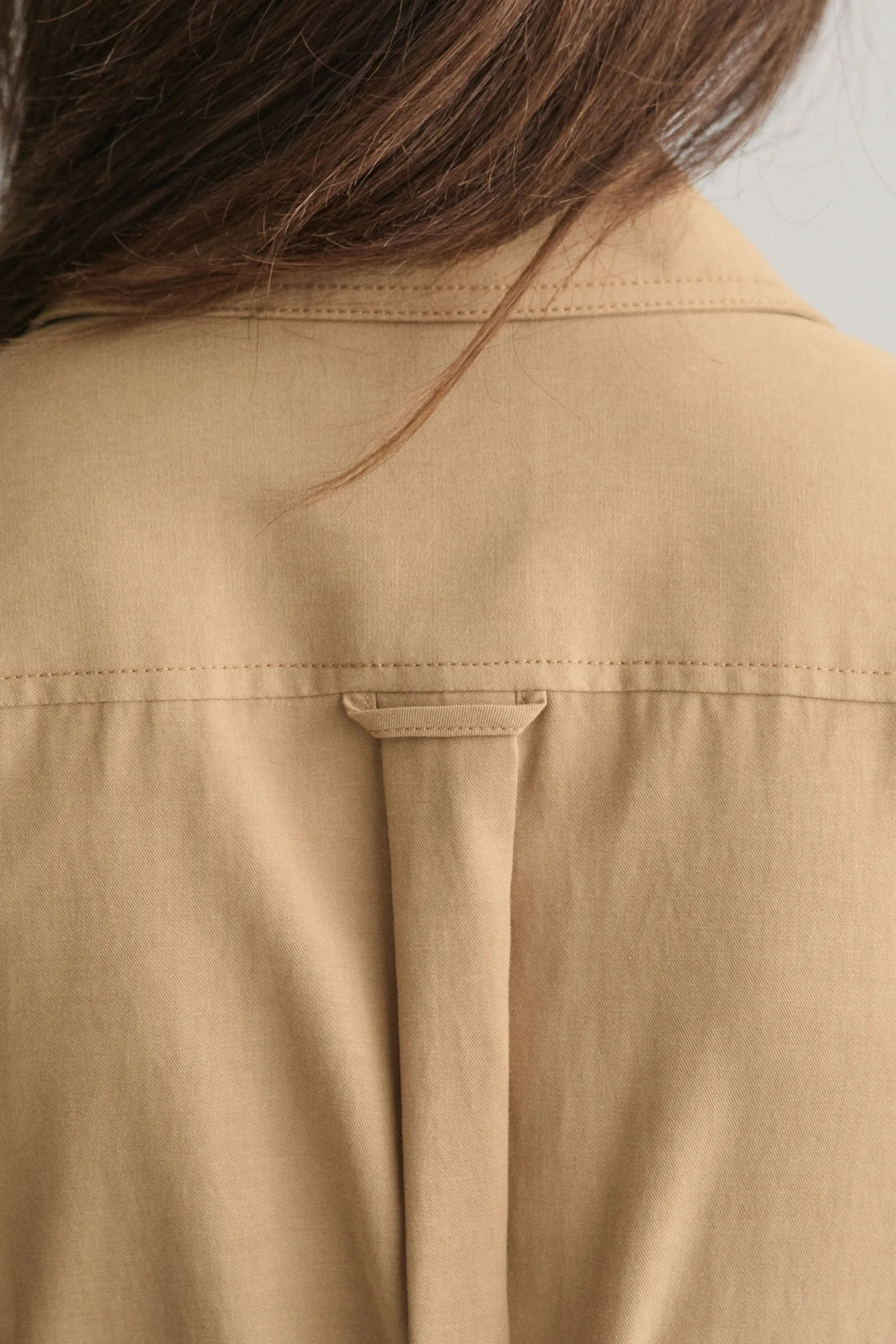 GANT - Abito chemisier con Manica corta multitasche