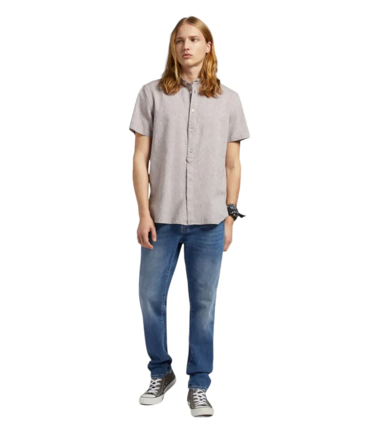 Gas Uomo Camicia Manica Corta  Misao/R