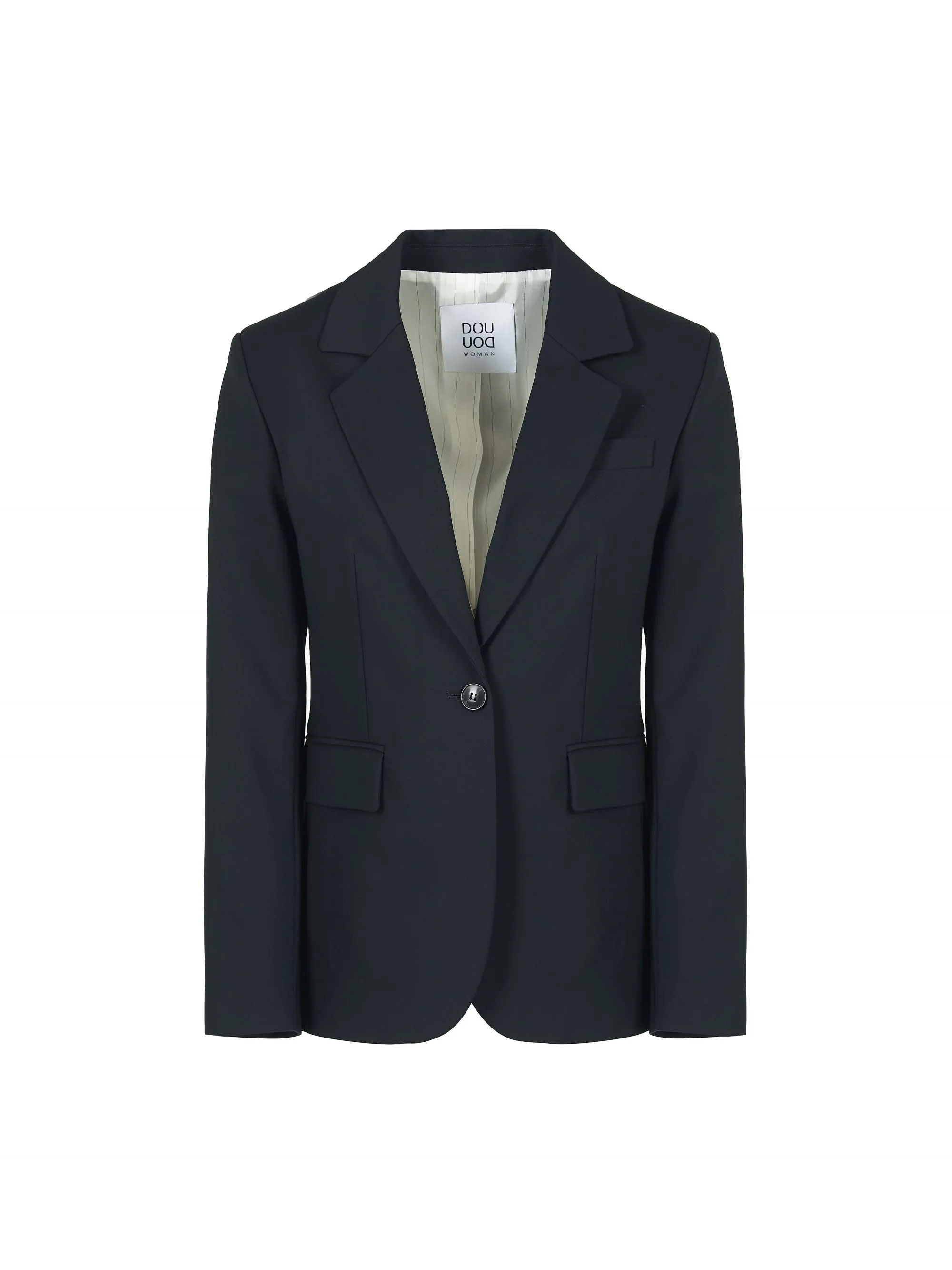 GIACCA "MIRANDA" BLU IN MISTO COTONE
