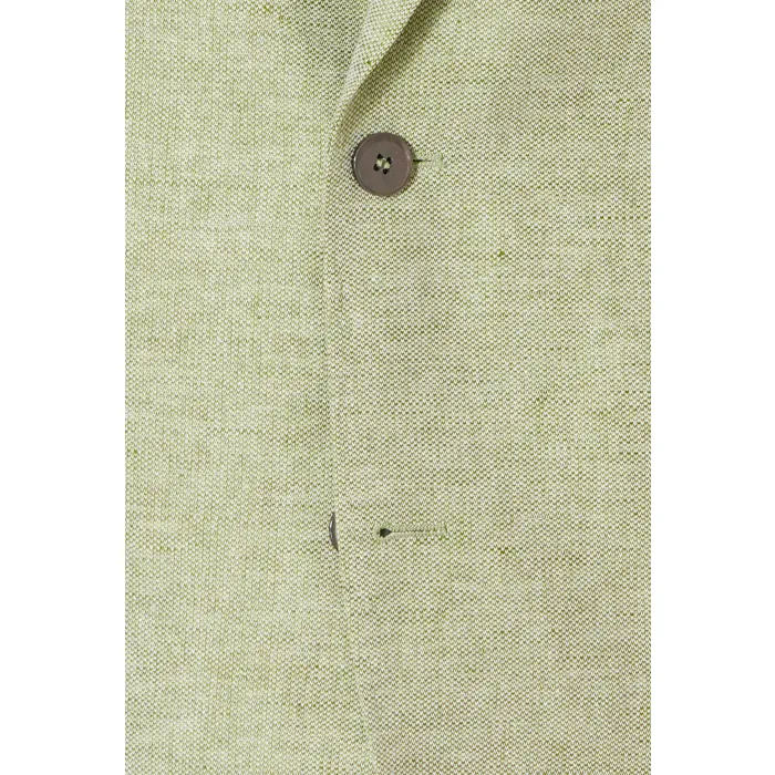 Giacca sciolta Weis in misto lino e cotone Verde