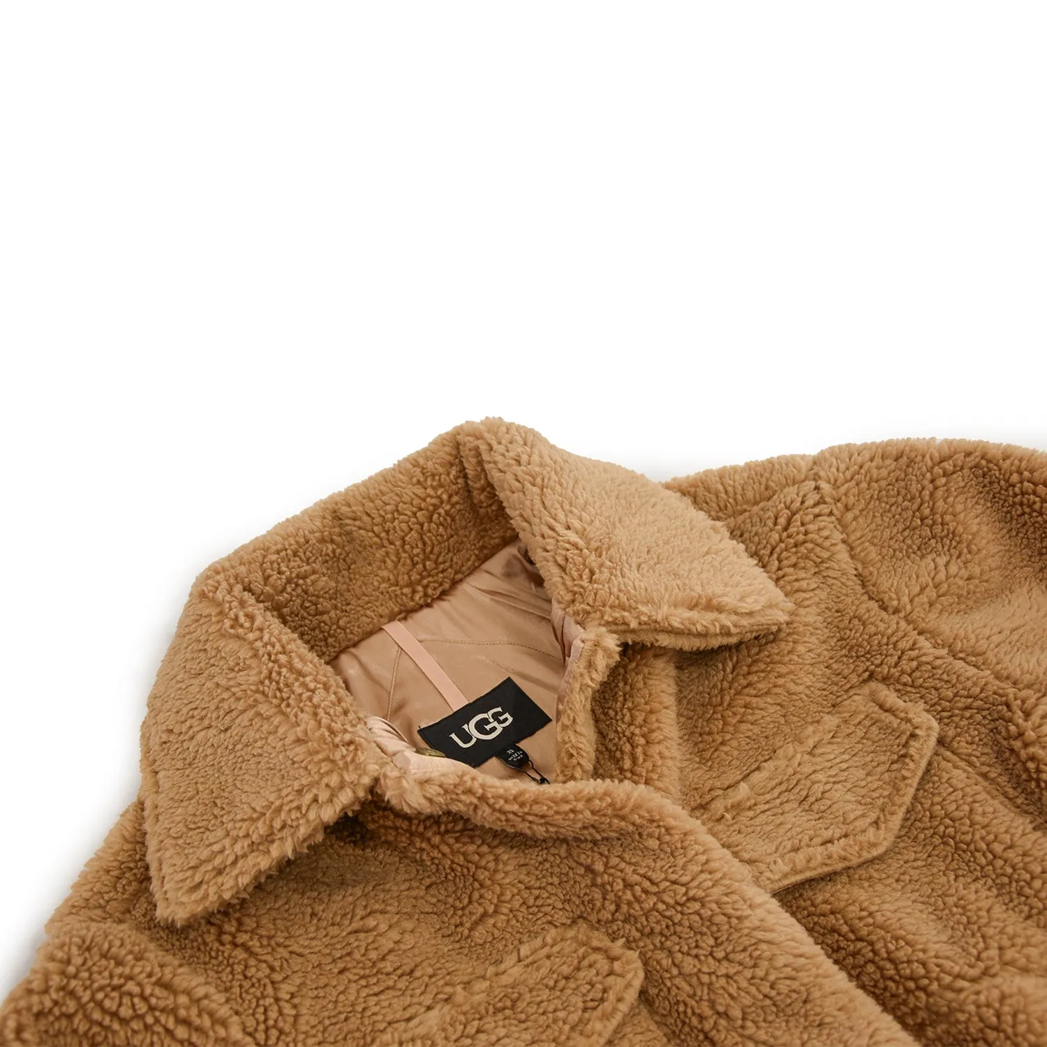 Giacca Ugg Frankie Camicia Oversize Donna Cammello Innovativo