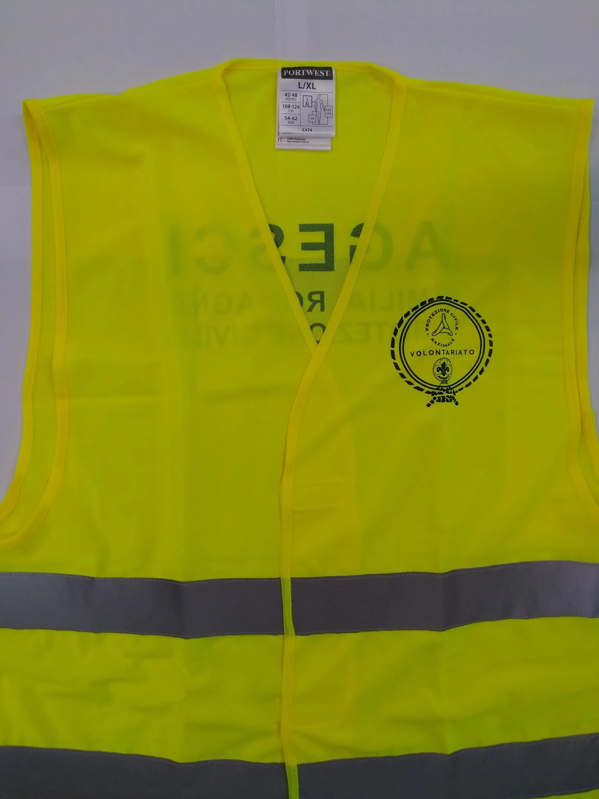 Gilet alta visibilità – Protezione civile Agesci Emilia Romagna