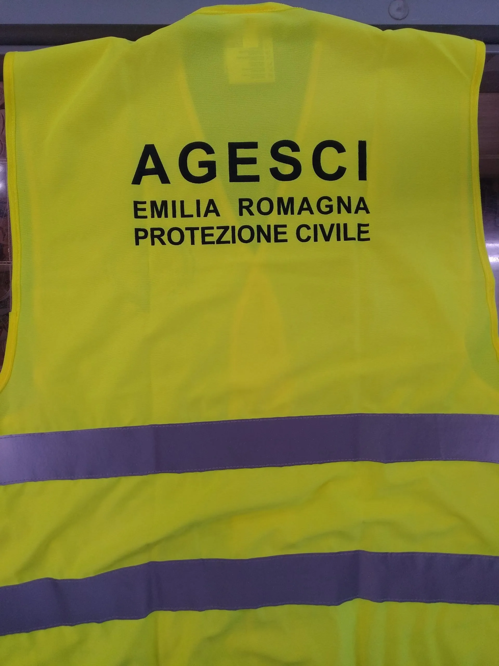 Gilet alta visibilità – Protezione civile Agesci Emilia Romagna