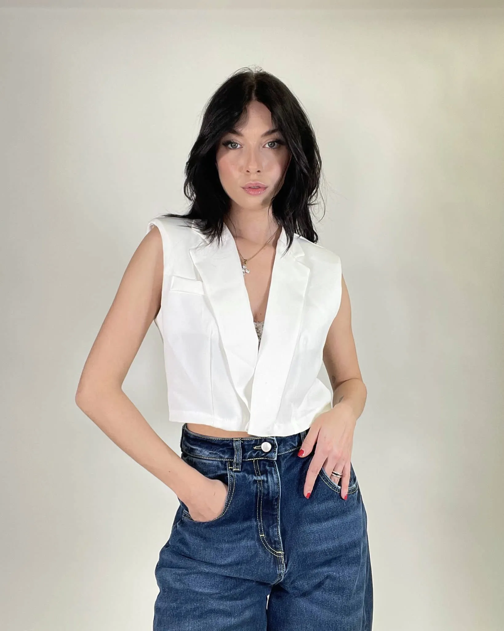 Gilet - BIANCO