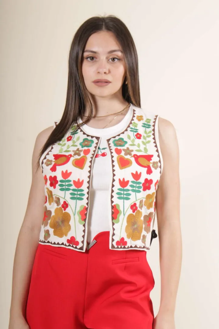 Gilet Fiori