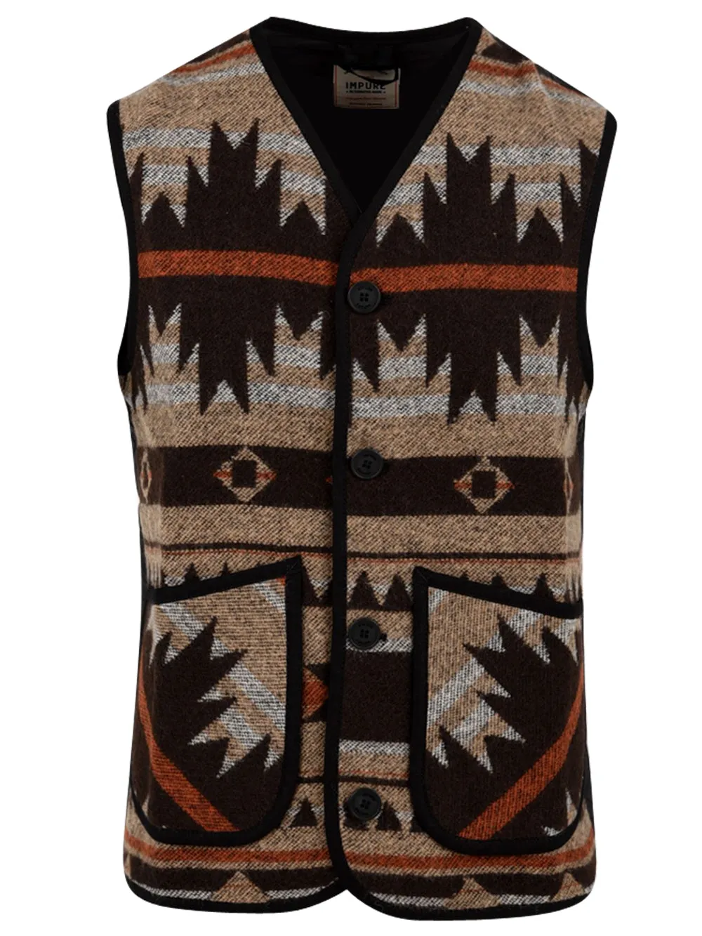 Gilet IMPURE Uomo GIL2275 Marrone