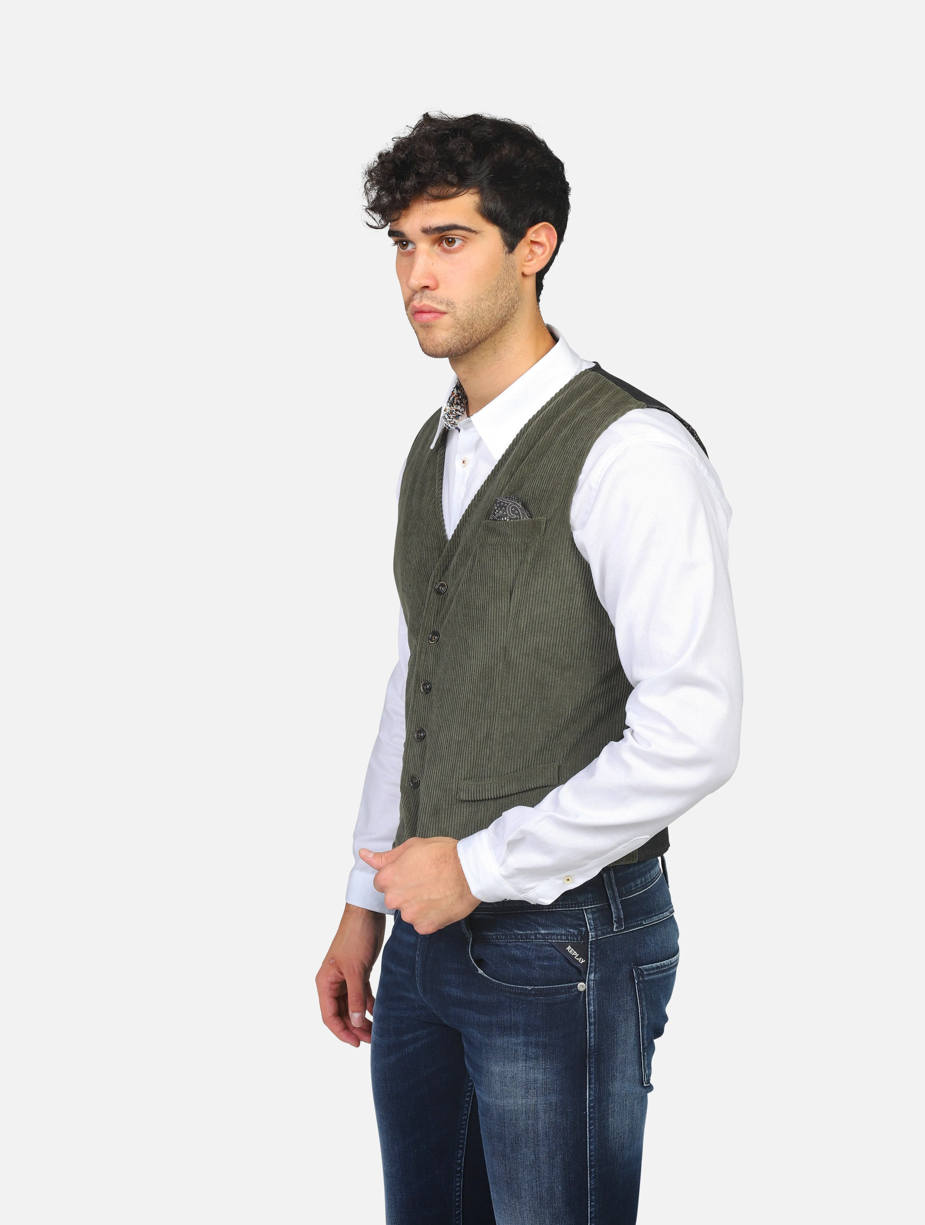 gilet #JOB - 6434VERDE