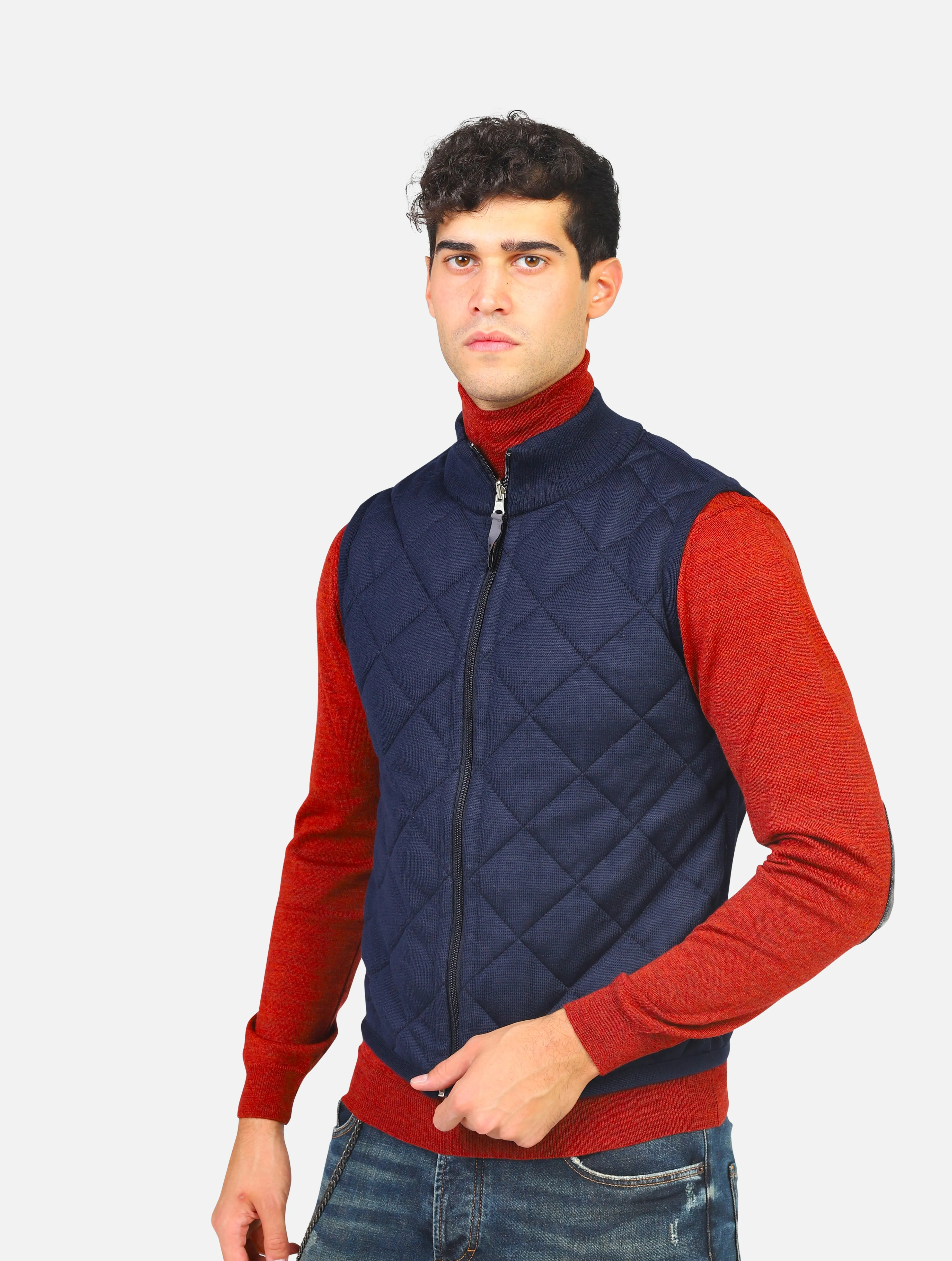 gilet KOON - ITGL205 TE20BLU