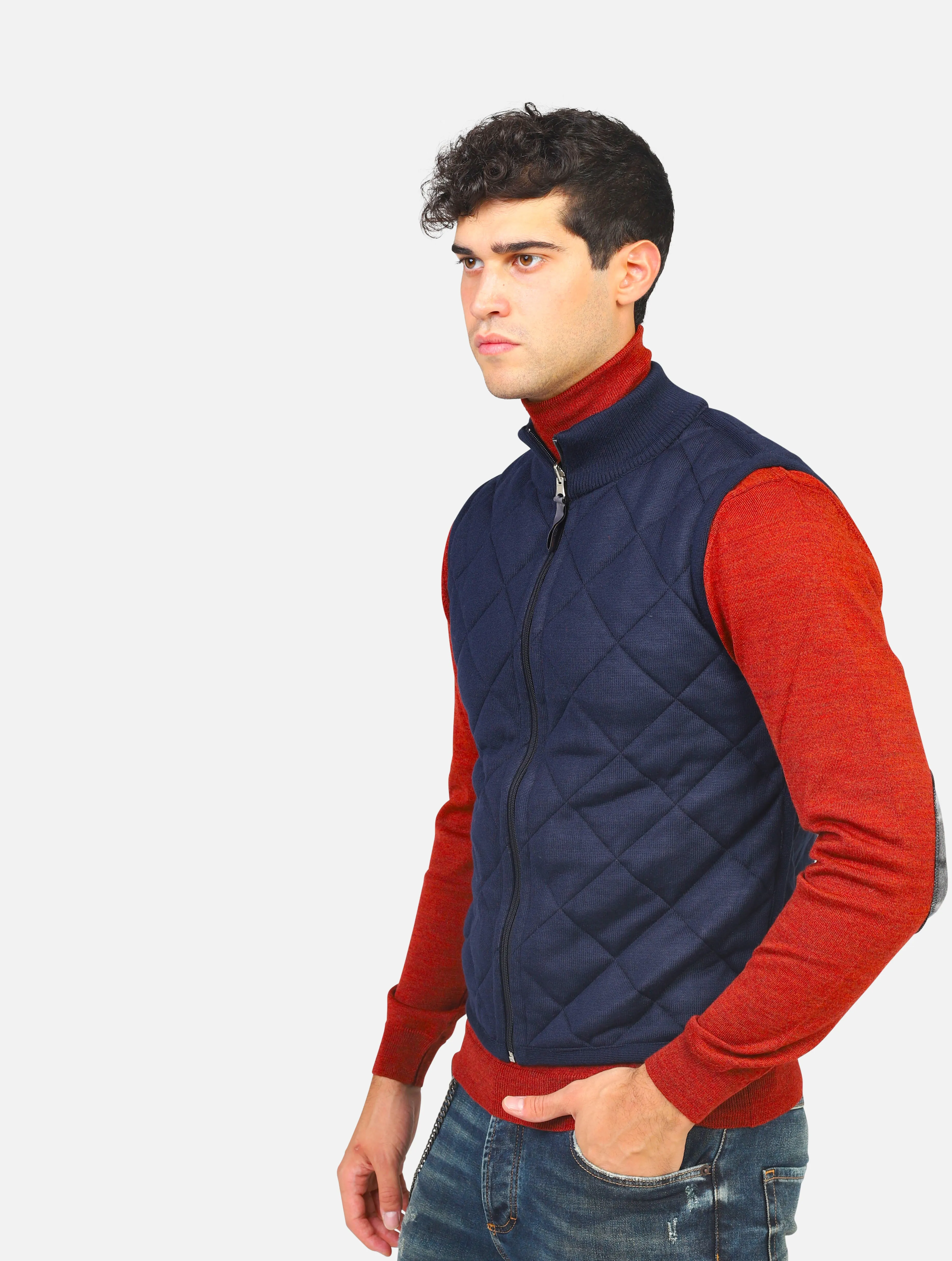 gilet KOON - ITGL205 TE20BLU