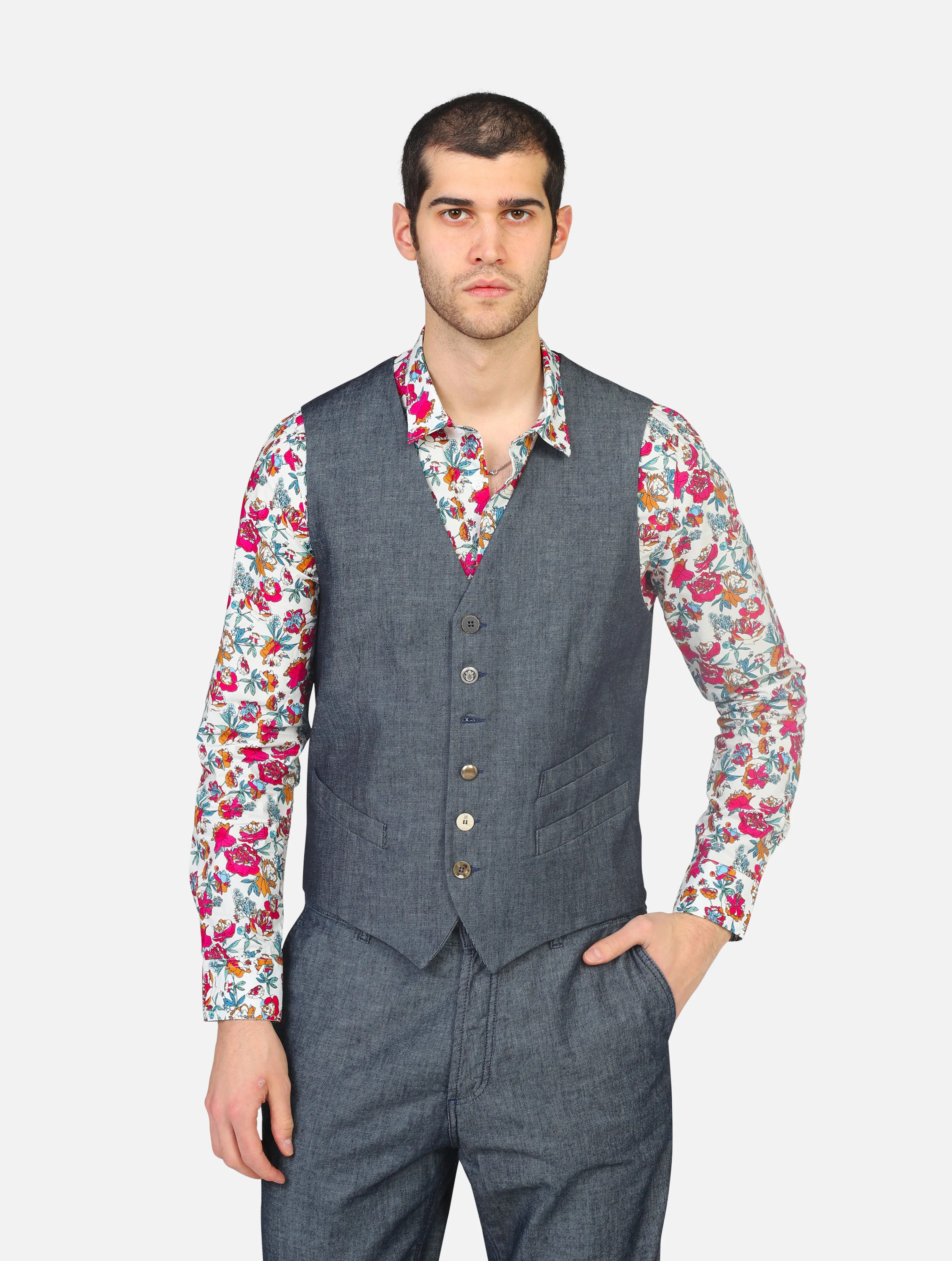 gilet OFFICINA 36 ALBORAN 122BLU