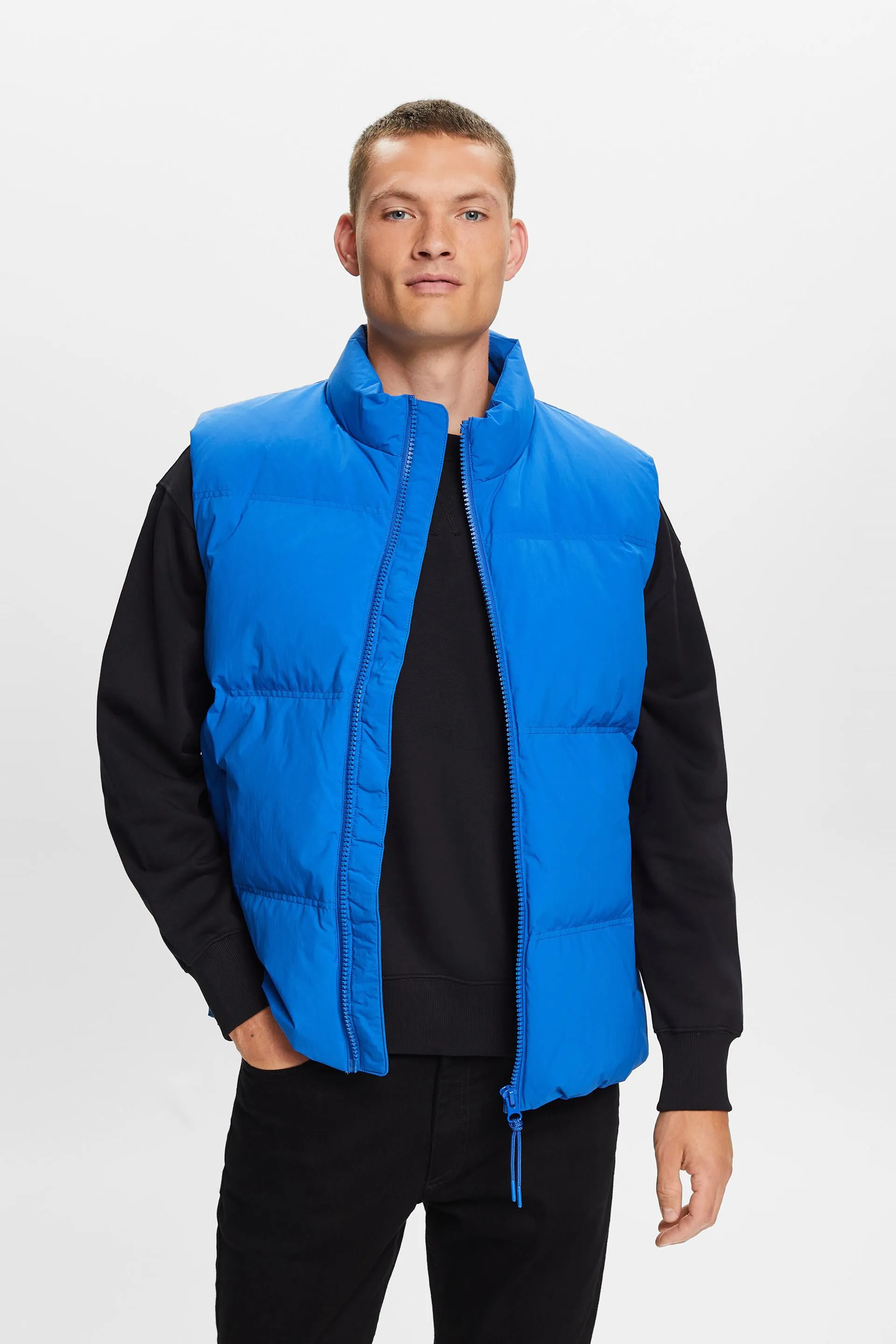 Gilet trapuntato in piumino