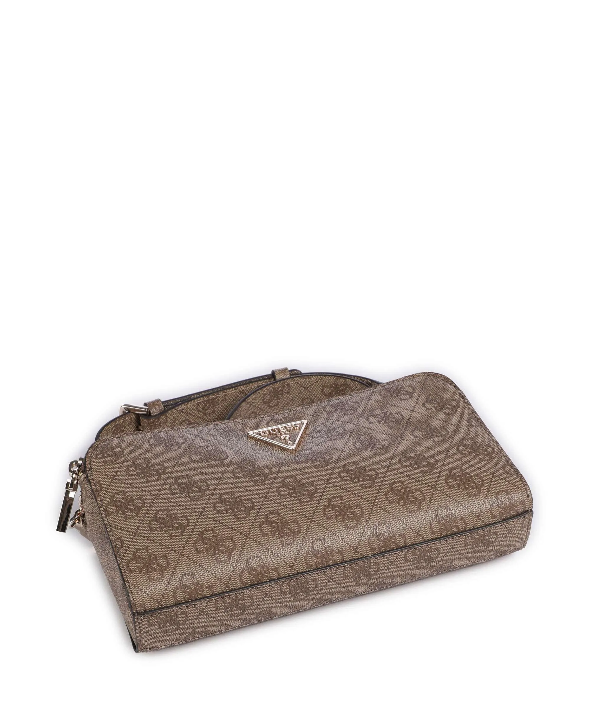  Guess Erica Eco Borsa a tracolla pelle sintetica marrone chiaro  