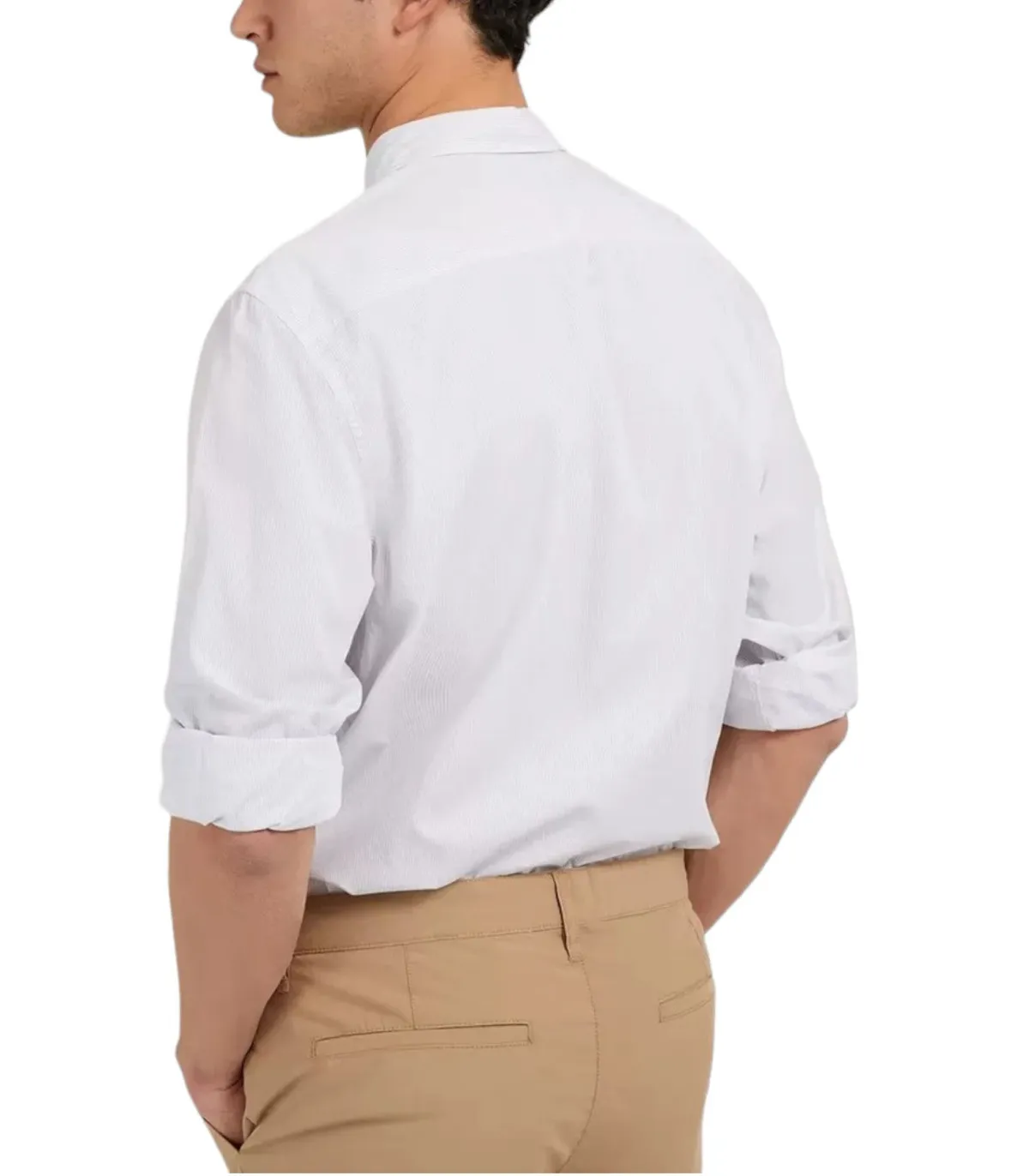 Guess Uomo Camicia Manica lunga  Port Stripe