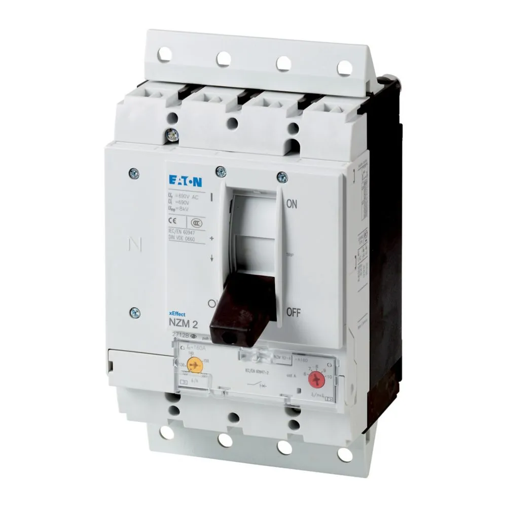 Interruttore automatico con contenitore stampato MCCB 113239 NZMC2-4-A250-SVE, 4, 250A, potere di interruzione 4 kA,