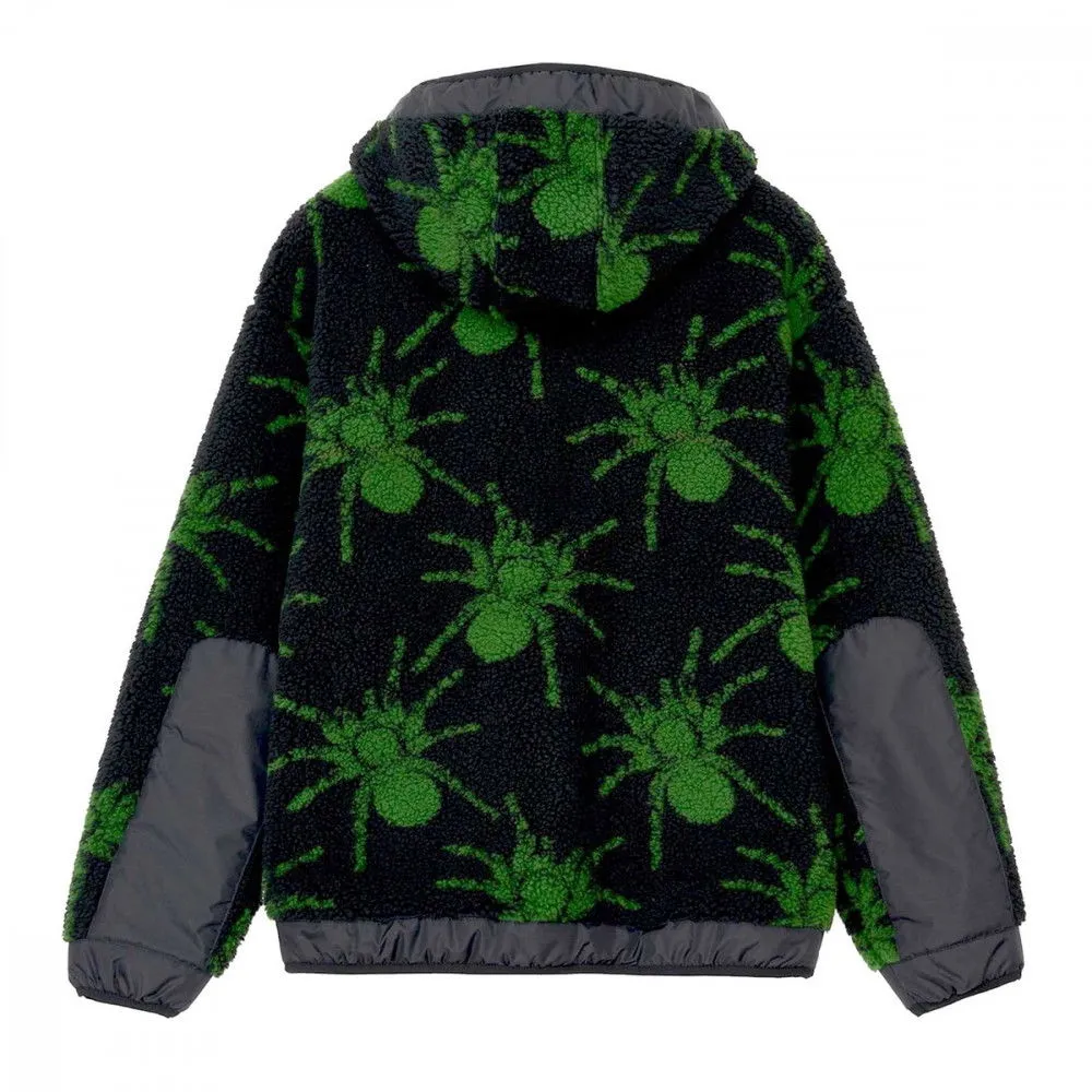 IUTER FELPA FULL ZIP CON CAPPUCCIO SPIDER FUR