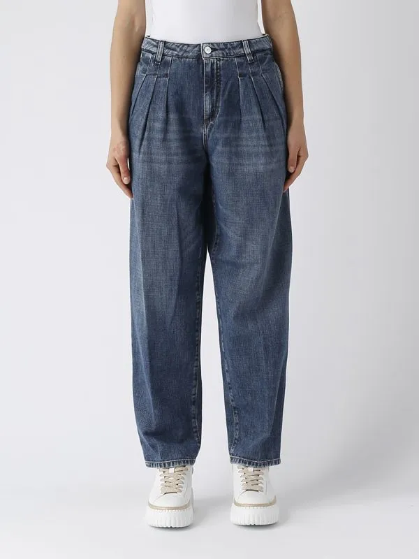 Jeans donna Nine in the Morning Ninfa in cotone Denim Medio