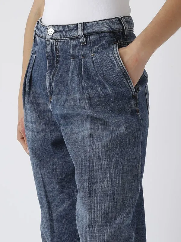 Jeans donna Nine in the Morning Ninfa in cotone Denim Medio