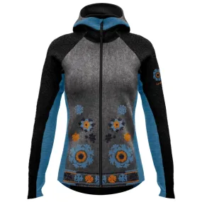 Jkt Around – Giacca Donna Lana + Pelliccia Orsetto Con Cappuccio Crazy Idea