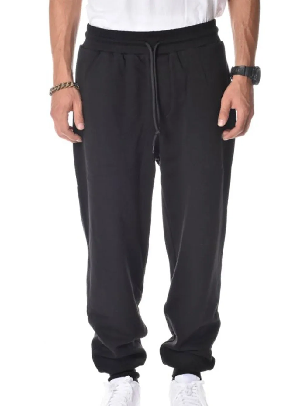 Jogger da uomo neri morbidi