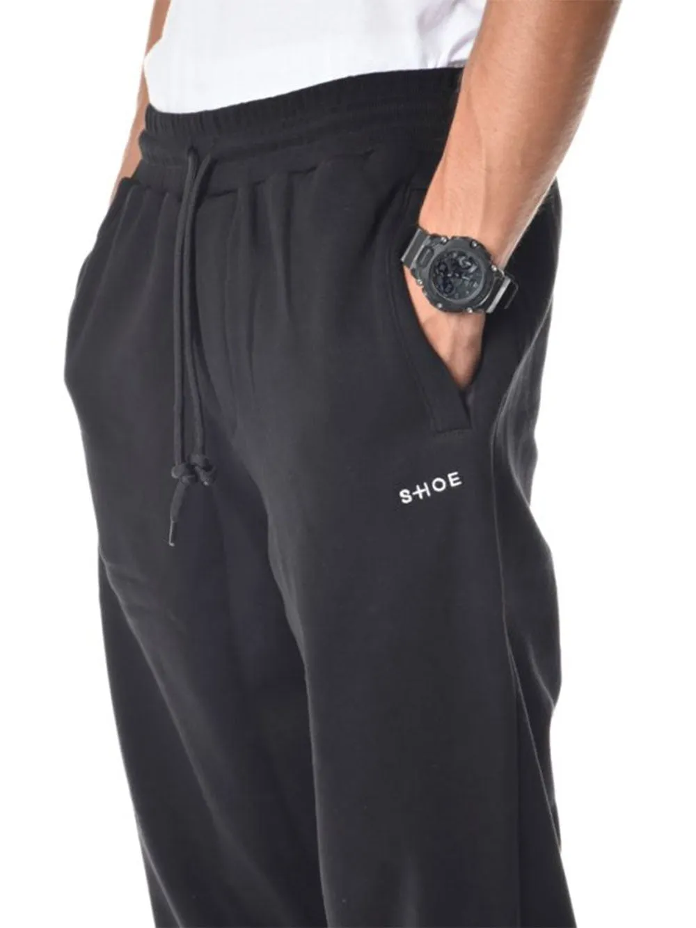 Jogger da uomo neri morbidi